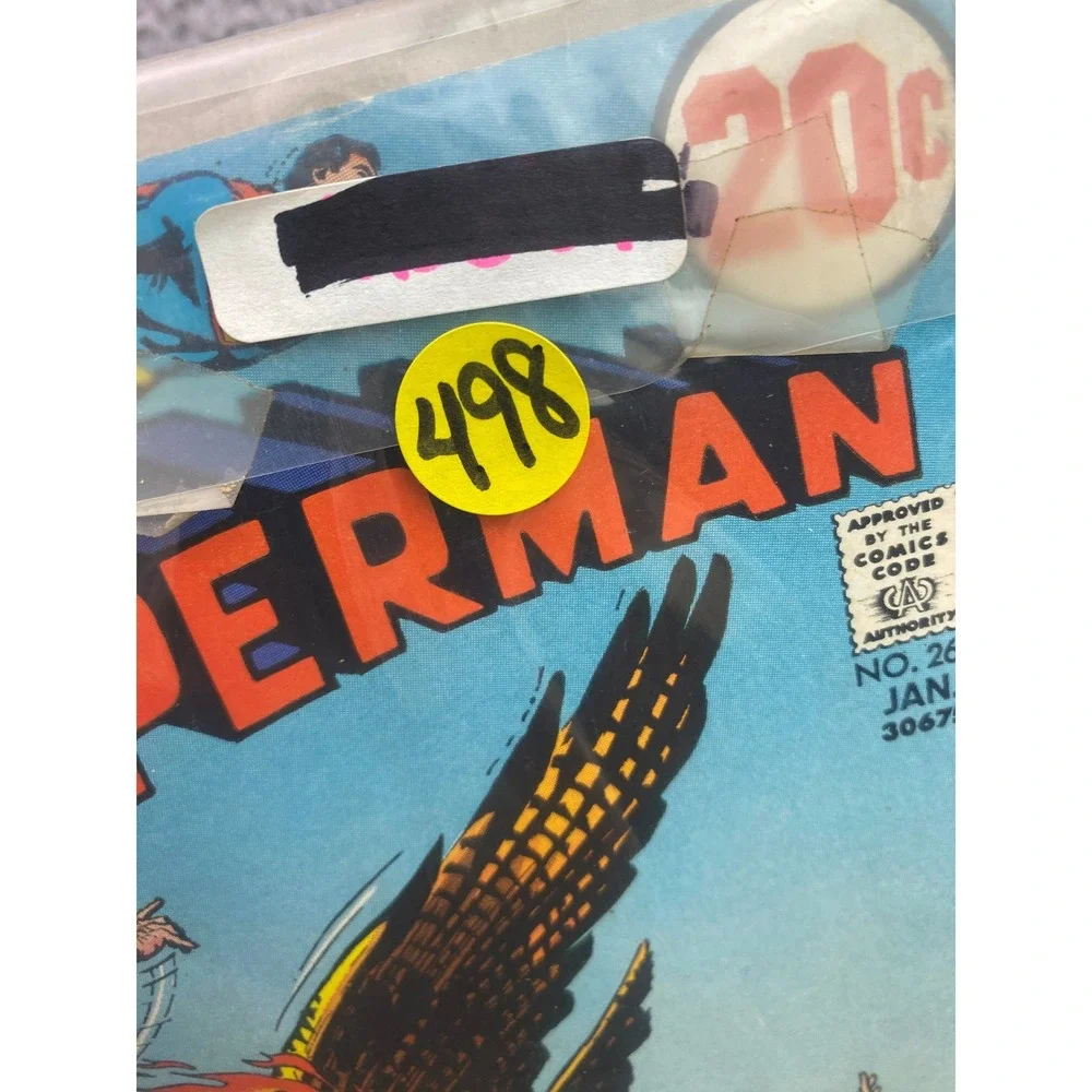 1973 Superman DC‎ Comic Book #260 20 Cent Advertising